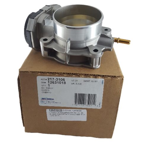 12631018 CUERPO DE ACELERACION CHEVROLET; GMC; ISUZU