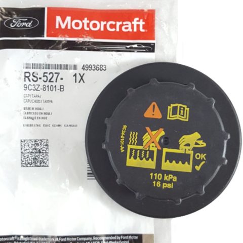 9C3Z-8101-B TAPON DE DEPOSITO DE ANTICONGELANTE FORD; LINCOLN; MERCURY