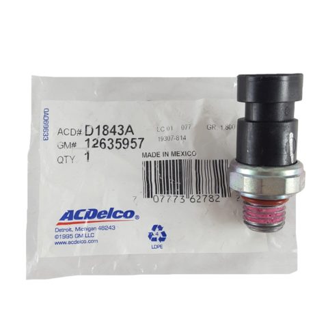 12635957 BULBO DE ACEITE BUICK; CADILLAC; CHEVROLET; GMC; HUMMER; ISUZU
