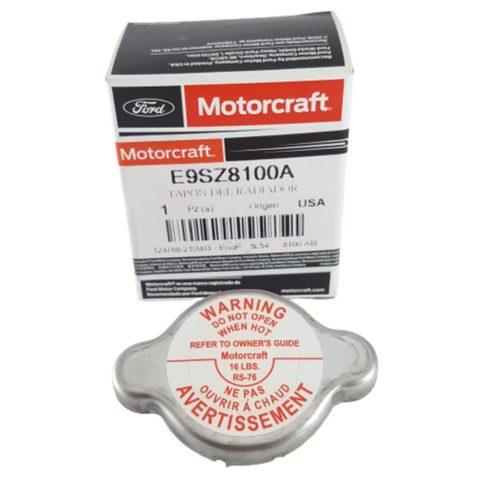 E9SZ-8100-A TAPON DE DEPOSITO DE ANTICONGELANTE FORD; LINCOLN; MERCURY