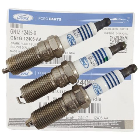 GN1Z-12405-B KIT DE 3 BUJIAS DE ENCENDIDO FORD FIGO 2019-2022, ECOSPORT 2006-2017, MOTOR 3CIL 1.5L